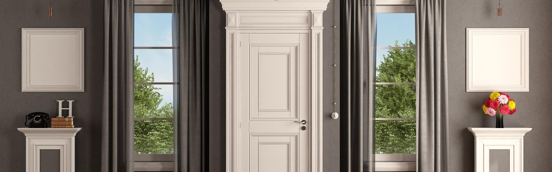 białe drzwi Slajd #3